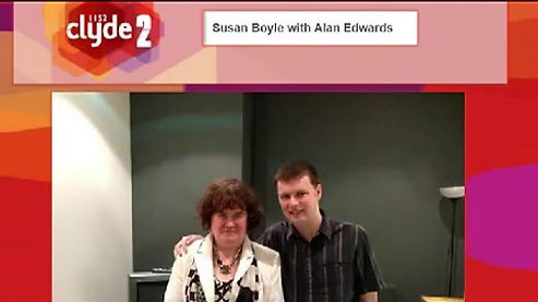 2.  Scottish Tour, Radio Clyde 2 Interview, Alan Edwards - 6-3-13